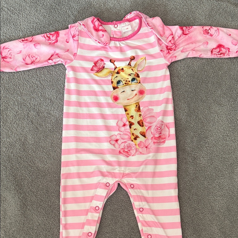 Penelope Plumm Giraffe Romper